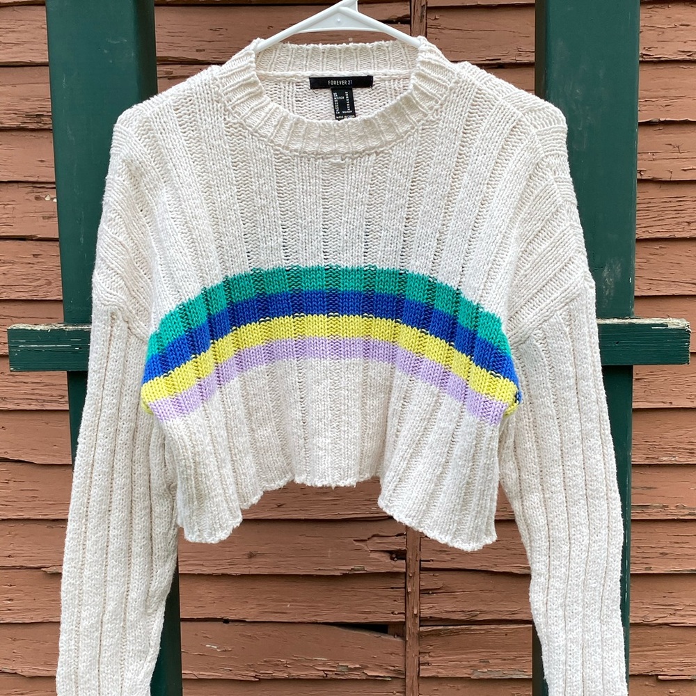 Cropped sweater
